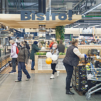 Новый супермаркет в Боровлянах