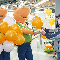 Новый супермаркет в Боровлянах