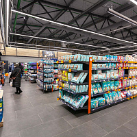 Новый супермаркет в Боровлянах