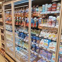 Открытие супермаркета на пр. Любимова. 17