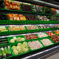 Открытие супермаркета на Одинцова, 65