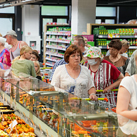 Открытие супермаркета на Одинцова, 65