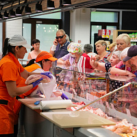 Открытие супермаркета на Одинцова, 65