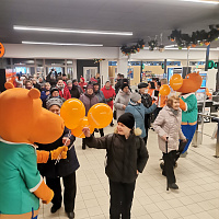 Открытие супермаркета на пр. Любимова. 17