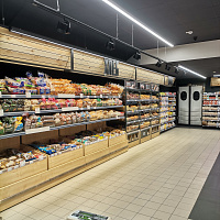 Открытие супермаркета на пр. Любимова. 17