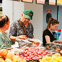 Открытие супермаркета на Одинцова, 65
