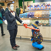 Новый супермаркет в Боровлянах