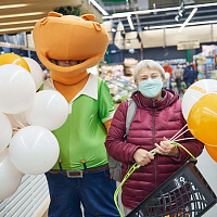 Новый супермаркет в Боровлянах