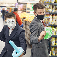 Новый супермаркет в Боровлянах