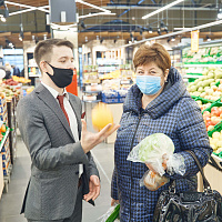 Новый супермаркет в Боровлянах