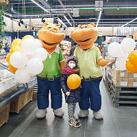 Новый супермаркет в Боровлянах