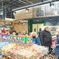 Новый супермаркет в Боровлянах