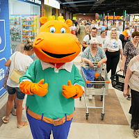 Открытие супермаркета на Одинцова, 65