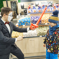 Новый супермаркет в Боровлянах