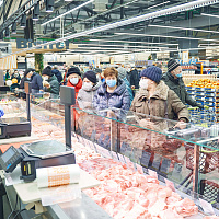 Новый супермаркет в Боровлянах