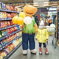 Новый супермаркет в Боровлянах