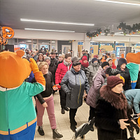 Открытие супермаркета на пр. Любимова. 17