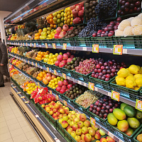 Открытие супермаркета на пр. Любимова. 17