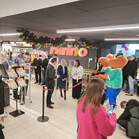 Открытие супермаркета на пр. Любимова. 17