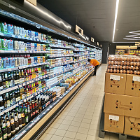 Открытие супермаркета на пр. Любимова. 17