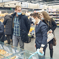 Новый супермаркет в Боровлянах