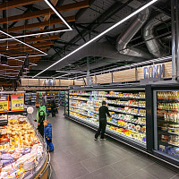 Новый супермаркет в Боровлянах