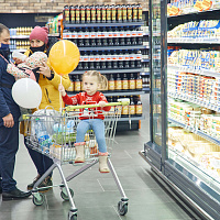 Новый супермаркет в Боровлянах